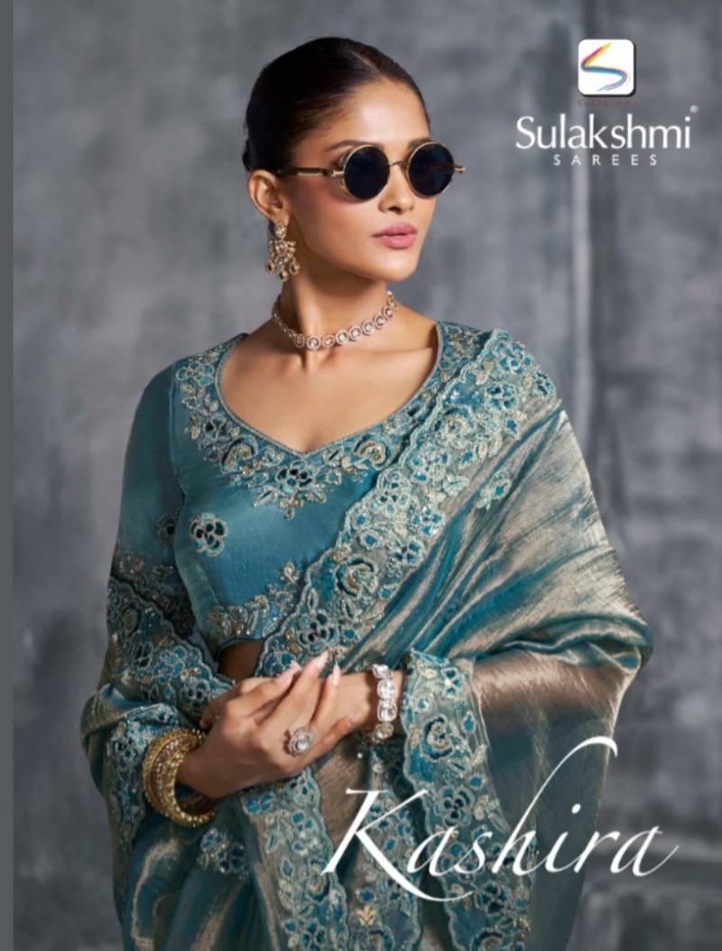 Sulakshmi Kashira Silk Work Designer Party Wear Saree Collection