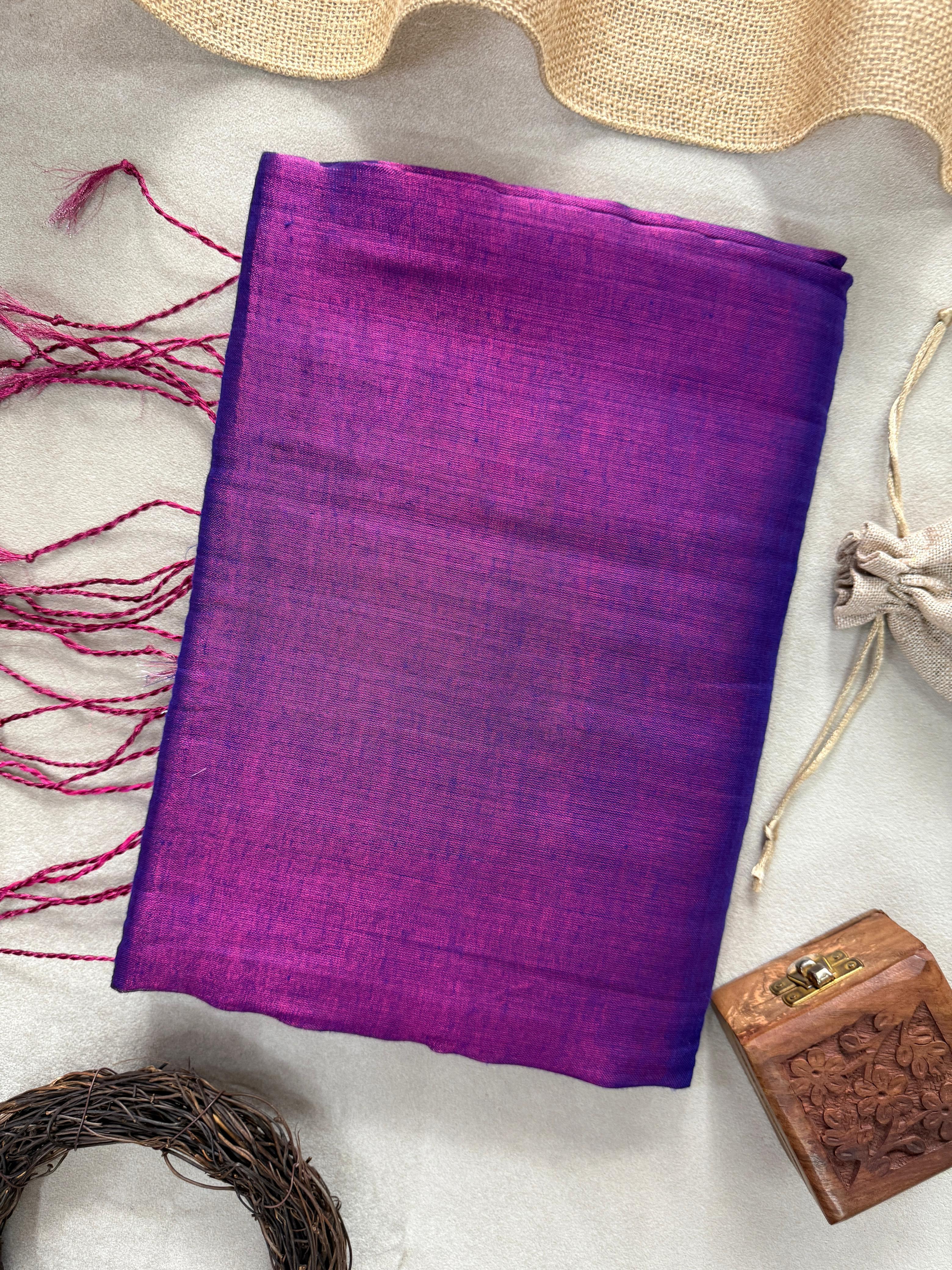 Lekha CF 01 Raga Tissue Cotton Plain Saree Collection