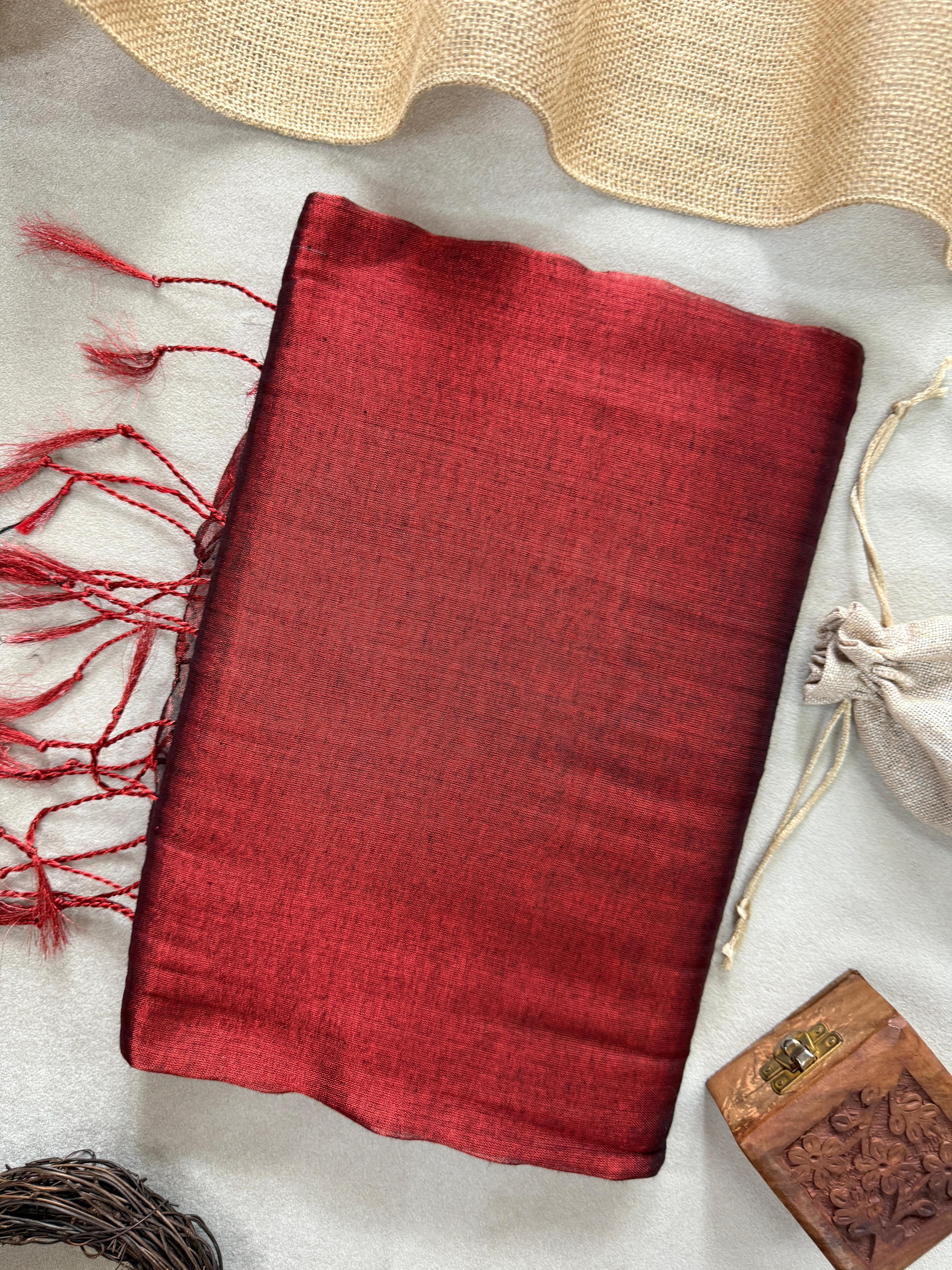 Lekha CF 01 Raga Tissue Cotton Plain Saree Collection
