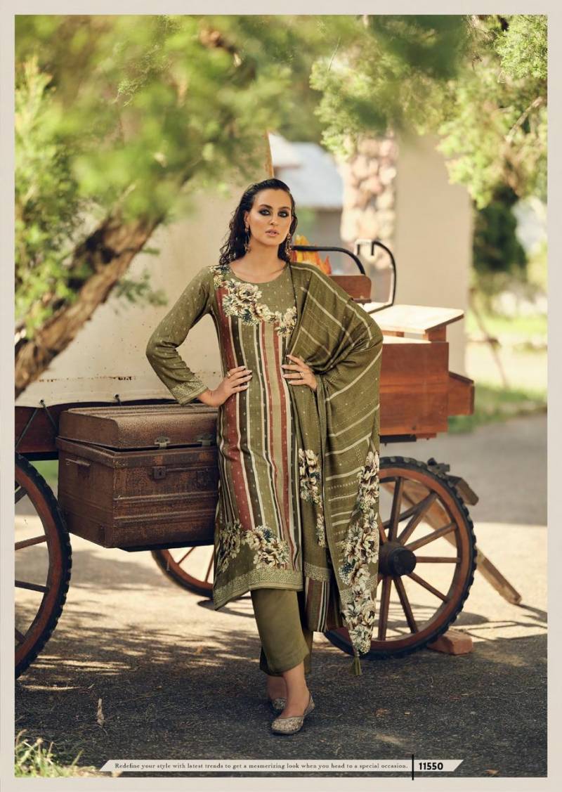 Sadhana The Florence Viscose Pashmina Digital Printed Salwar Suits