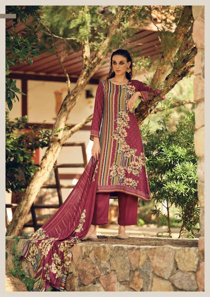 Sadhana The Florence Viscose Pashmina Digital Printed Salwar Suits