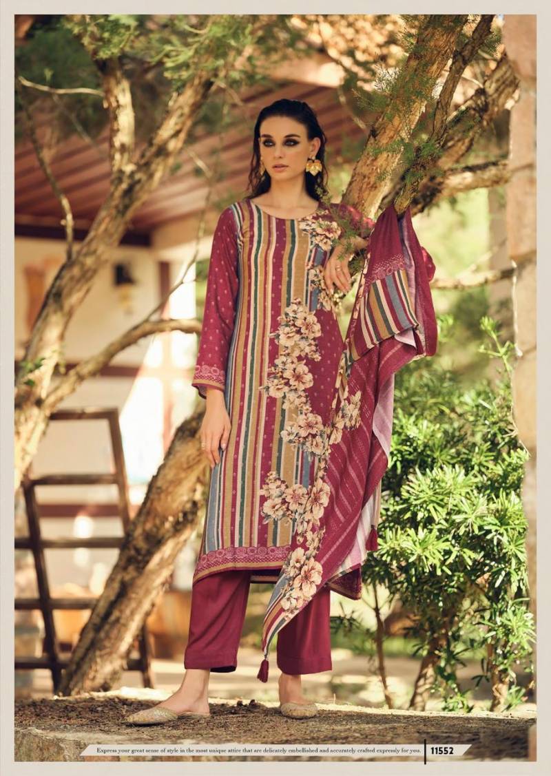 Sadhana The Florence Viscose Pashmina Digital Printed Salwar Suits