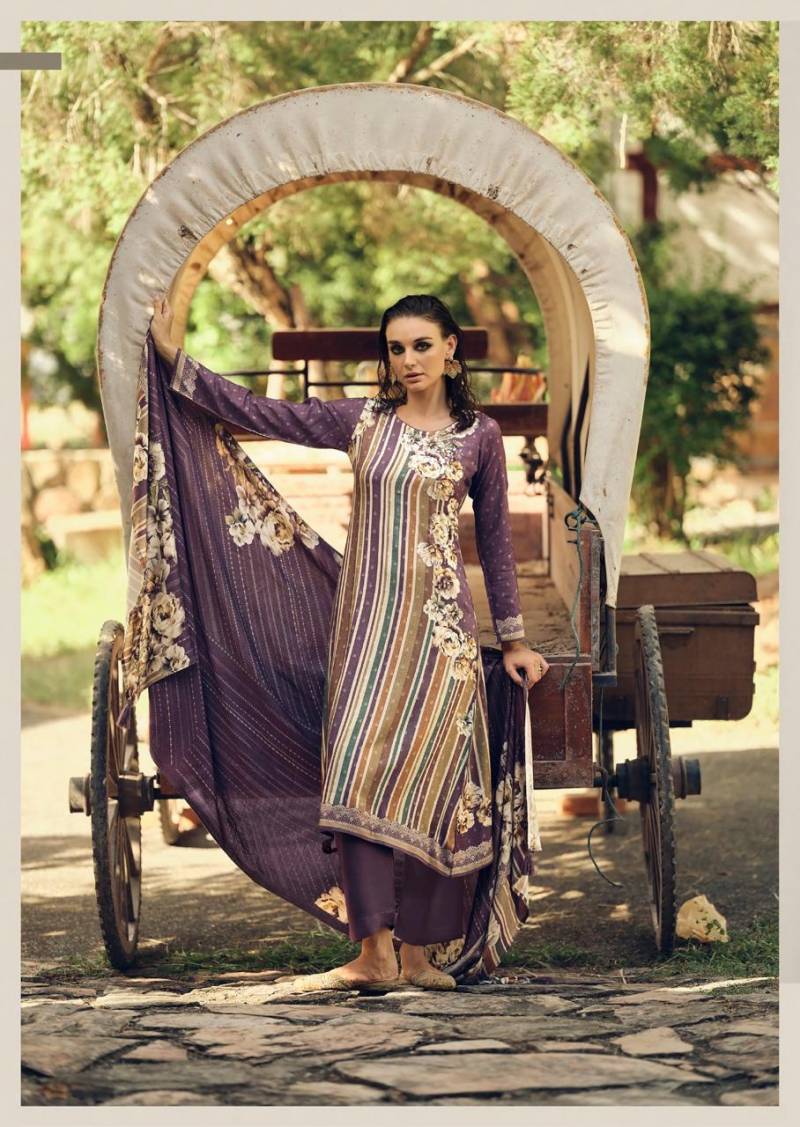 Sadhana The Florence Viscose Pashmina Digital Printed Salwar Suits