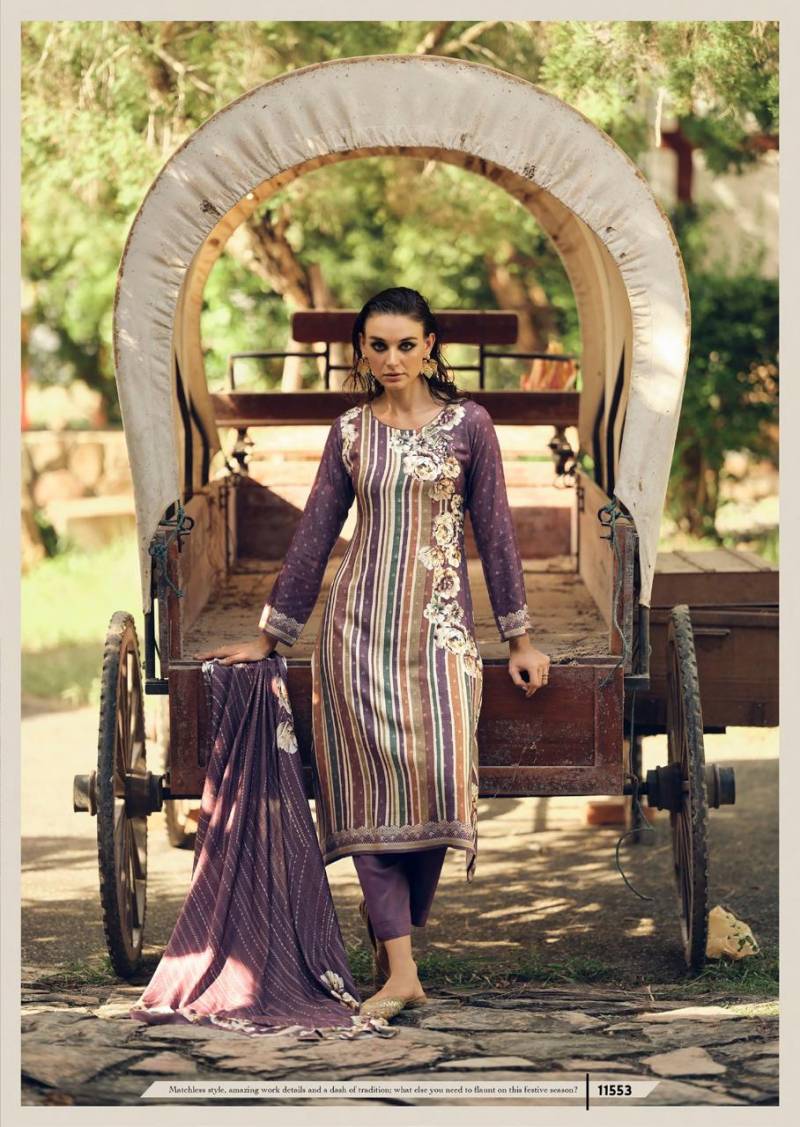 Sadhana The Florence Viscose Pashmina Digital Printed Salwar Suits