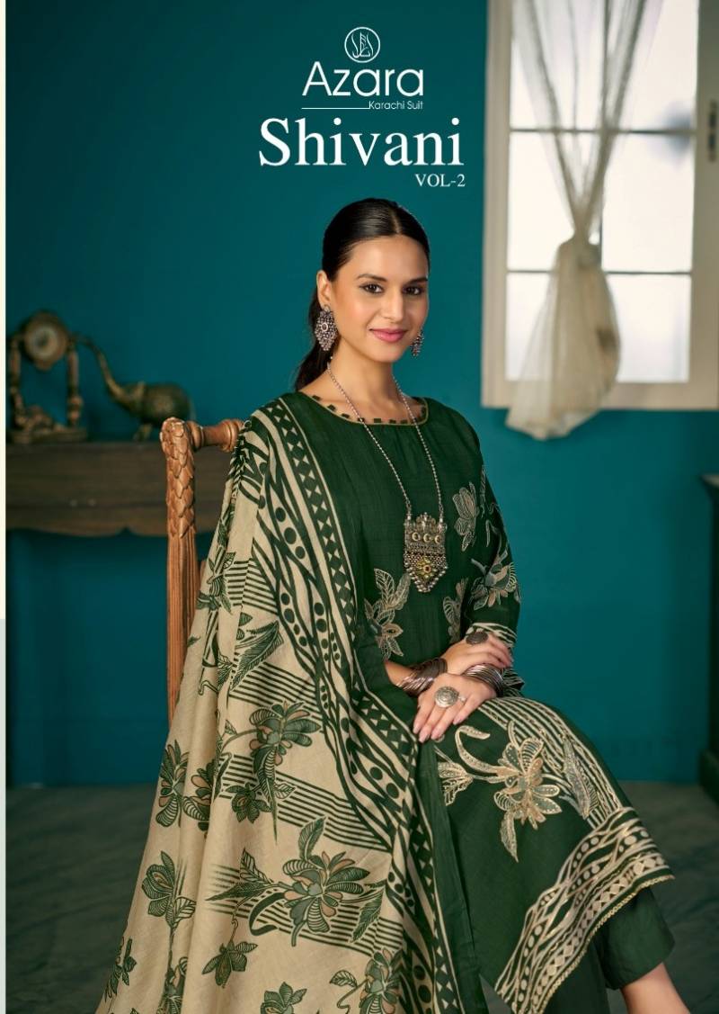 Radhika Azara Shivani Vol 2 Lawn Cotton Printed Salwar Kameez Collection