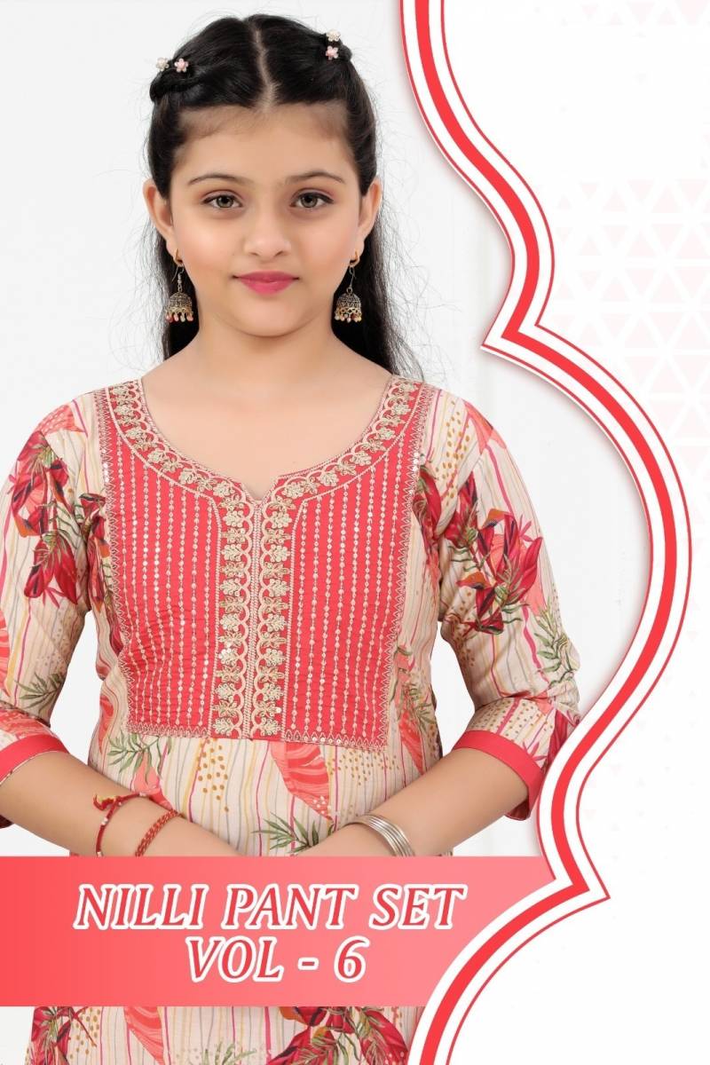 Nilli Pant Set Vol 6 Modal Printed Kids Wear Readymade Collection