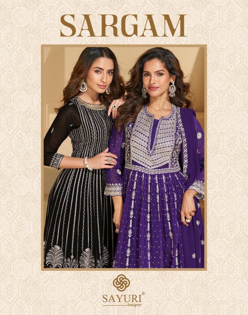 Sayuri Sargam Georgette Embroidered Party Wear Salwar Kameez