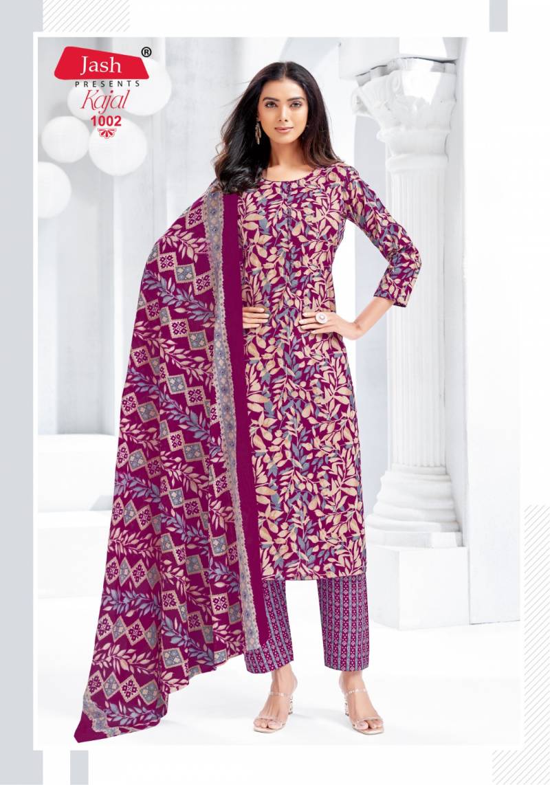 Jash Kajal Vol 1 Cotton Printed Dress Material Collection