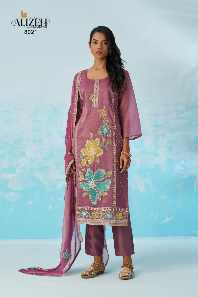 Alizeh Ehsaas Vol 2 Fancy Crush Designer Salwar Suits Collection