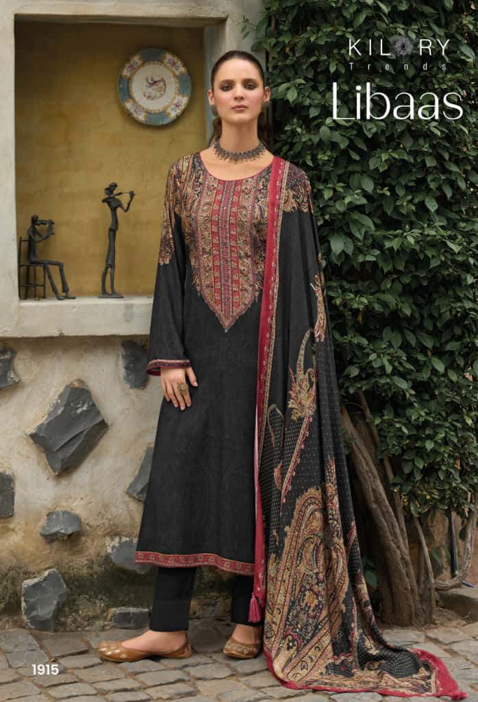 Kilory Libaas Viscose Pashmina Digital Printed Salwar Kameez