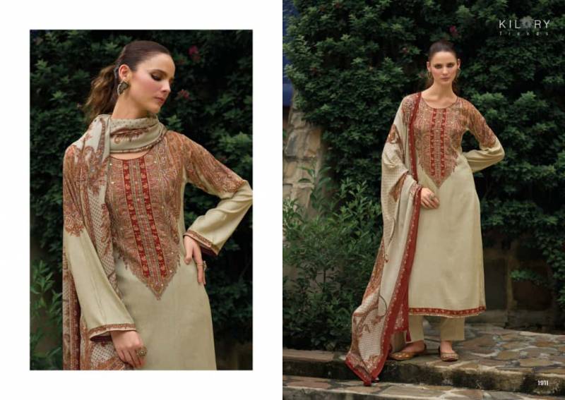 Kilory Libaas Viscose Pashmina Digital Printed Salwar Kameez