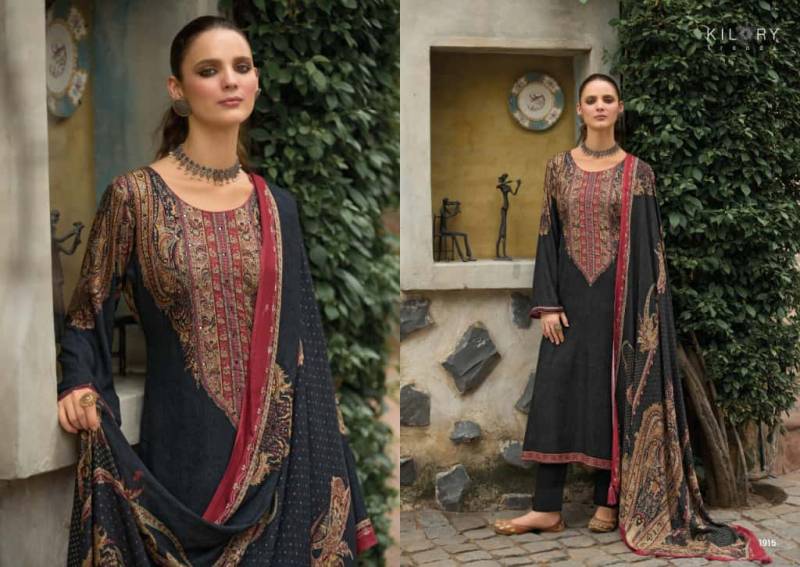 Kilory Libaas Viscose Pashmina Digital Printed Salwar Kameez