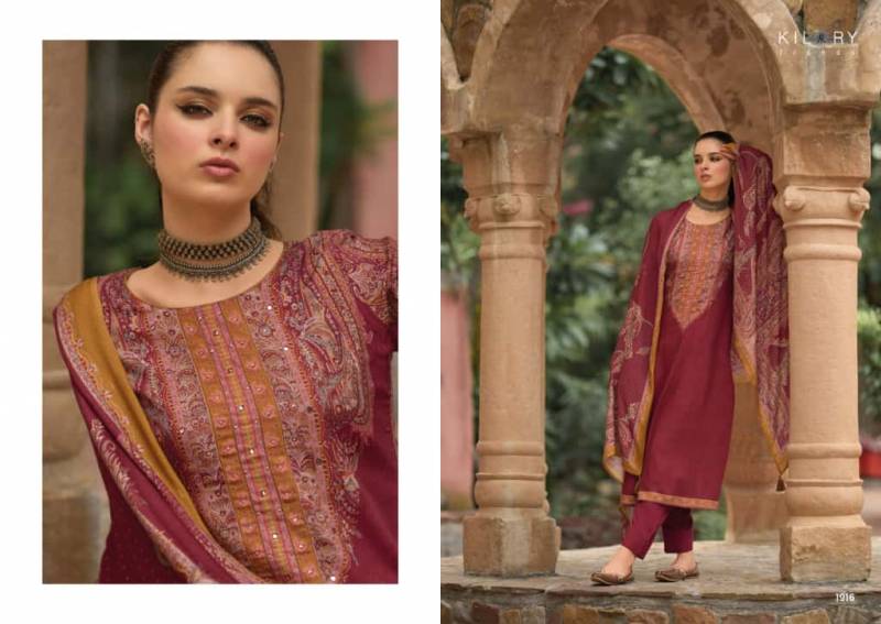 Kilory Libaas Viscose Pashmina Digital Printed Salwar Kameez