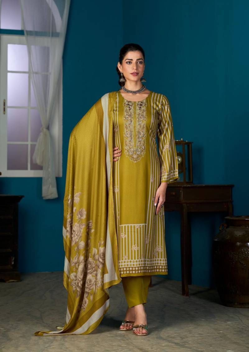 Ibiza Tithi Viscose Pashmina Digital Printed Salwar Suits