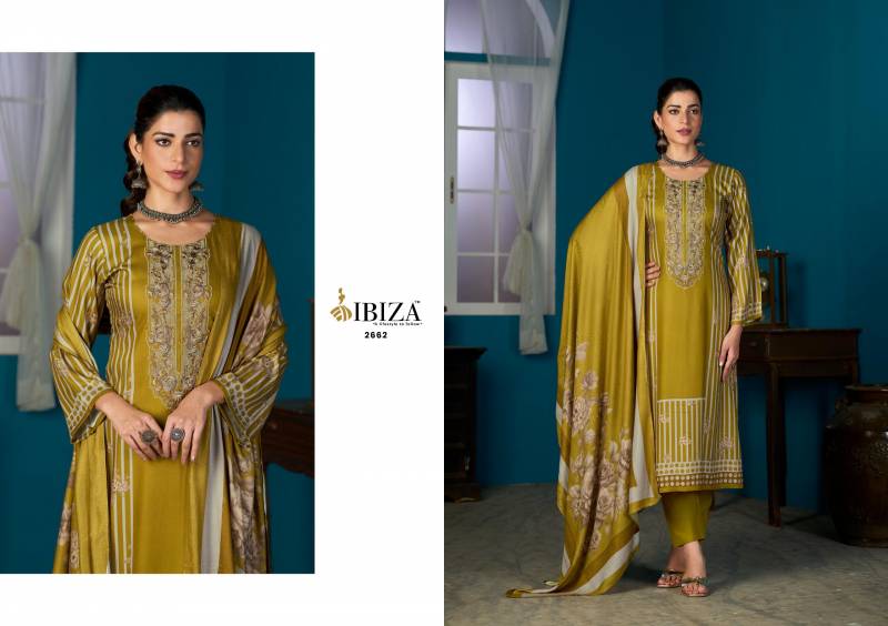 Ibiza Tithi Viscose Pashmina Digital Printed Salwar Suits