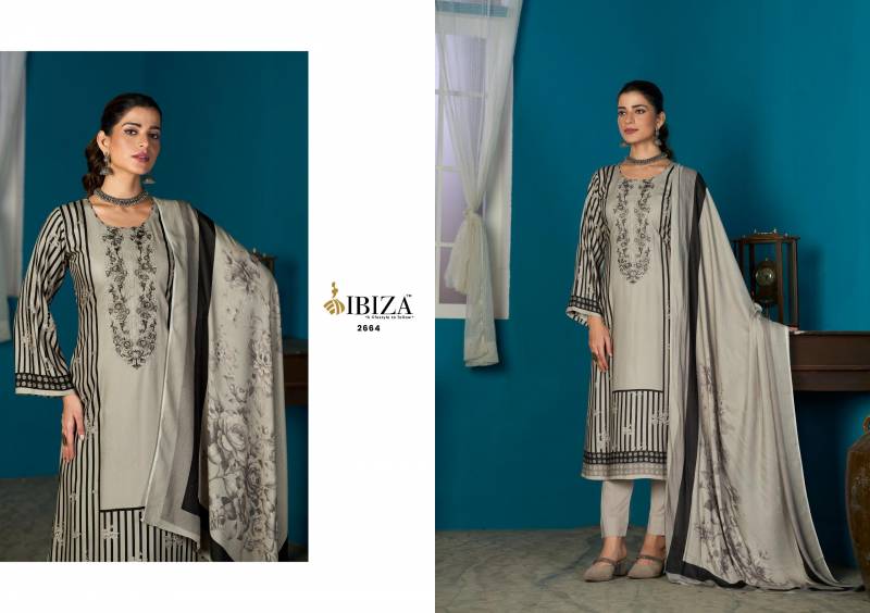 Ibiza Tithi Viscose Pashmina Digital Printed Salwar Suits