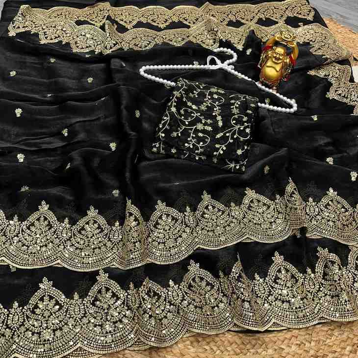 Kc 920 Vol 2 Fendy Chiffon Sequins Worked Saree Collection