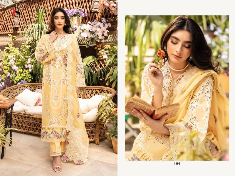 Deepsy Elaf Luxury Lawn 25 3 Cotton Embroidery Pakistani Salwar Kameez