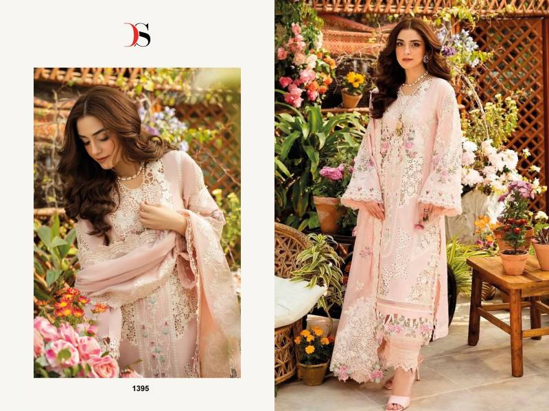 Deepsy Elaf Luxury Lawn 25 3 Cotton Embroidery Pakistani Salwar Kameez