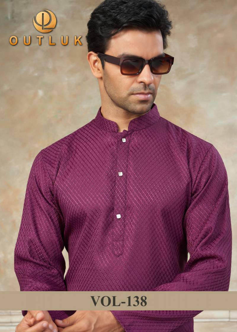 Outluk Vol 138 Mens Rayon Cotton Kurta And Pajama Collection