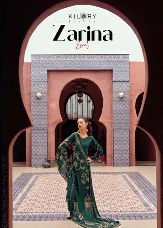 Kilory Zarina Excel Viscose Pashmina Embroidery Work Salwar Kameez
