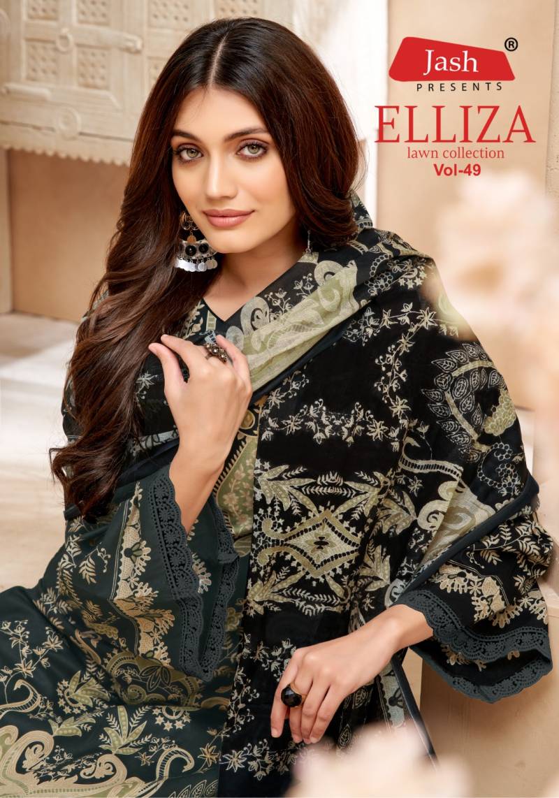 Jash Elliza Vol 49 Cotton Printed Dress Material Collection