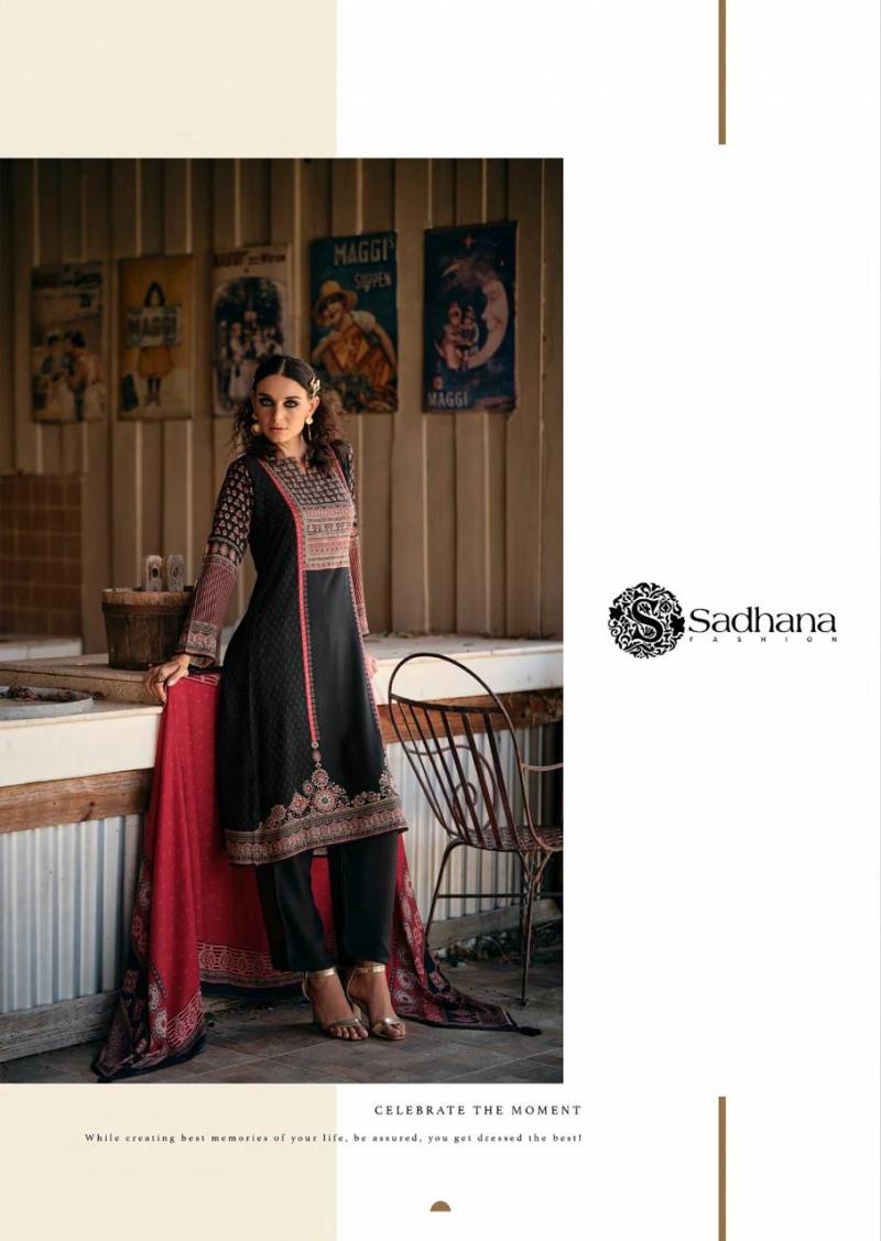 Sadhana Serene Viscose Pashmina Digital Print Work Salwar Suits