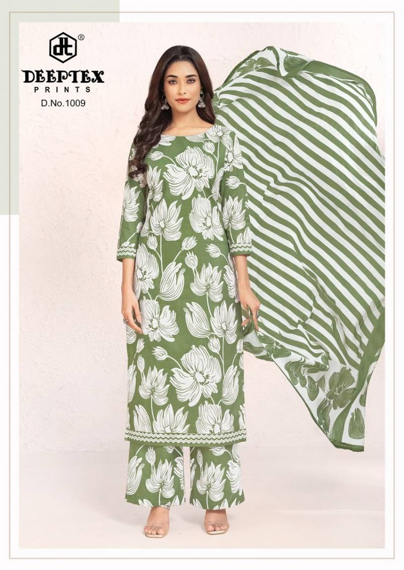 Deeptex Aaliza Vol 10 Cotton Printed Dress Material Collection