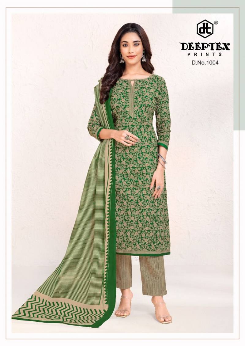 Deeptex Aaliza Vol 10 Cotton Printed Dress Material Collection