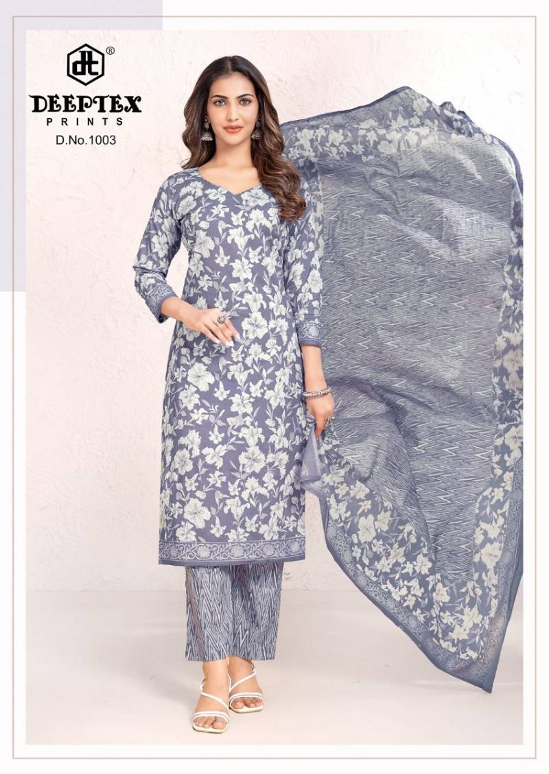Deeptex Aaliza Vol 10 Cotton Printed Dress Material Collection