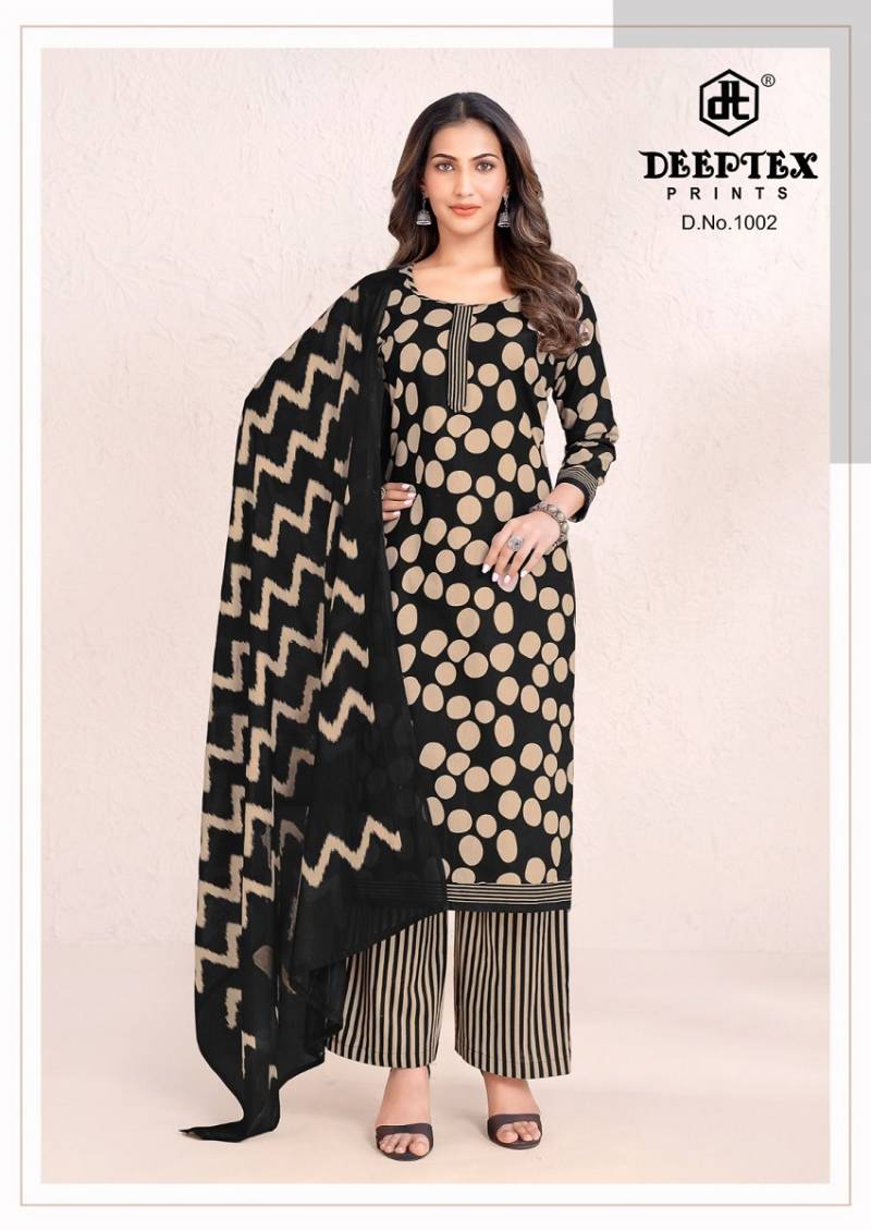 Deeptex Aaliza Vol 10 Cotton Printed Dress Material Collection