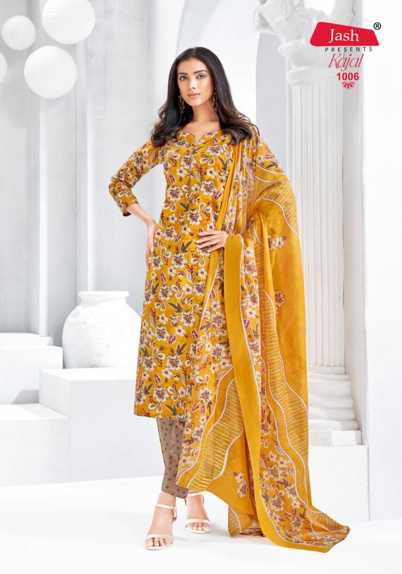 Jash Kajal Vol 1 Readymade Pure Cotton Printed Kurti Set