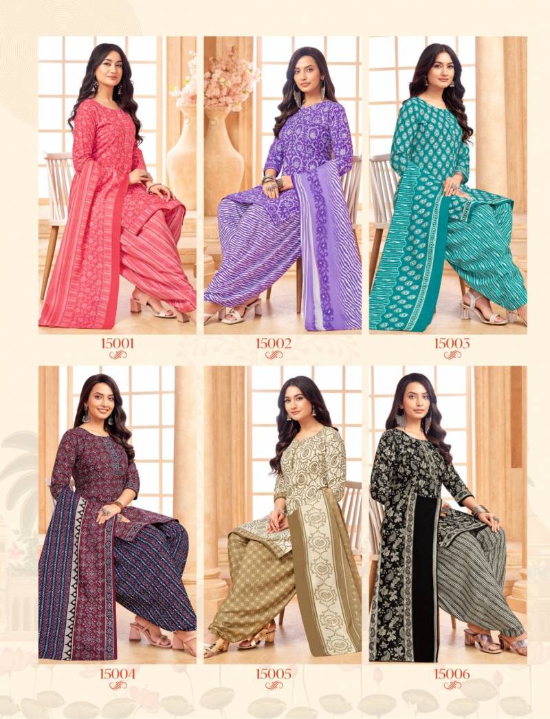 Balaji Sofiyana Vol 15 Readymade Cotton Printed Kurti Set