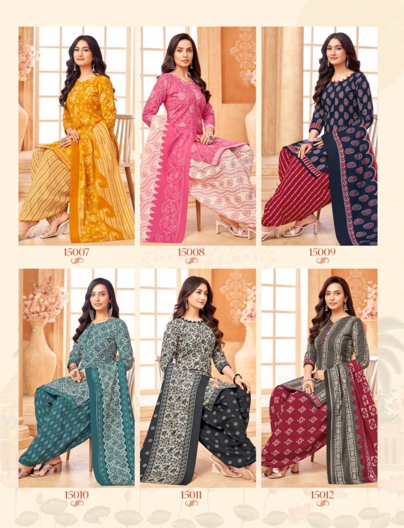 Balaji Sofiyana Vol 15 Readymade Cotton Printed Kurti Set
