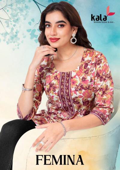 Kala Femina Vol 1 Cotton Printed Short Tops Collection