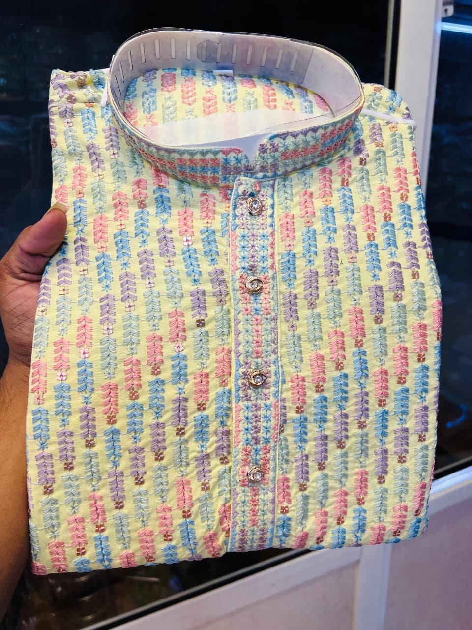 Lekha Mald Multi Colour Rayon Viscose Mens Kurta Collection