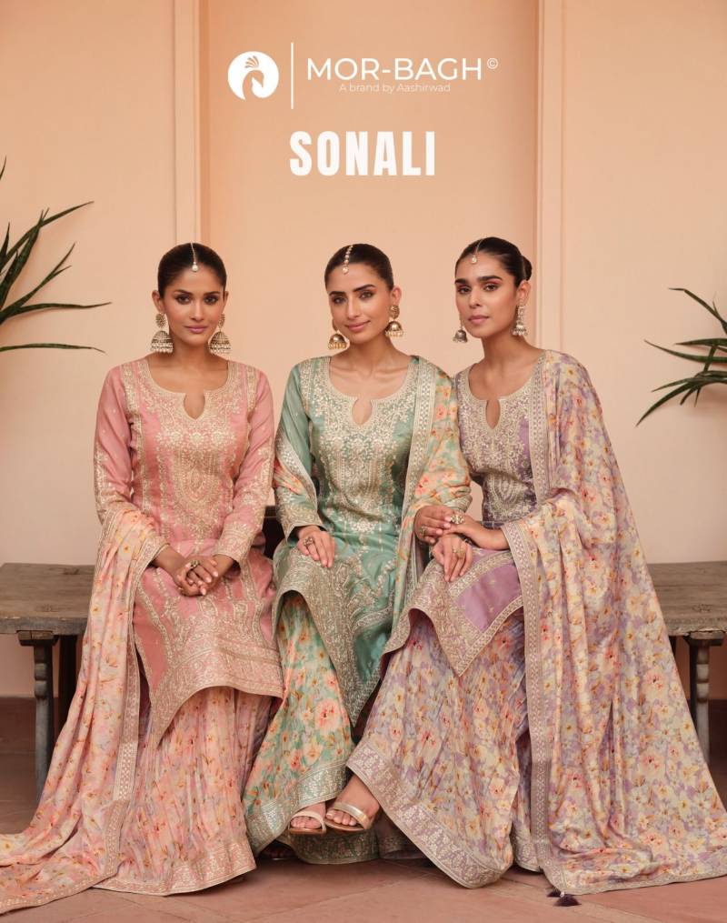 Aashirwad Mor Bagh Sonali Simar Silk Designer Work Salwar Kameez