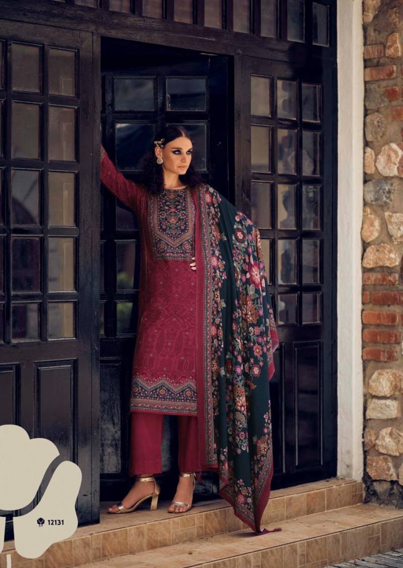 Prm Rose Viscose Pashmina Digital Print Salwar Suit Collection