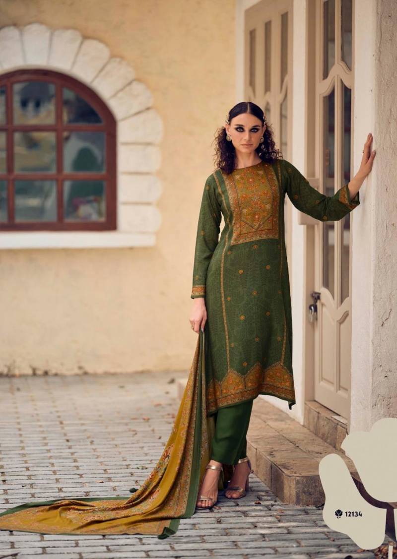 Prm Rose Viscose Pashmina Digital Print Salwar Suit Collection