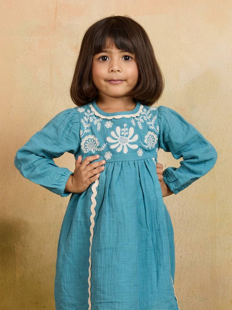 T 5145 A And B Cotton Casual Wear Stylish Girls Wear Collection