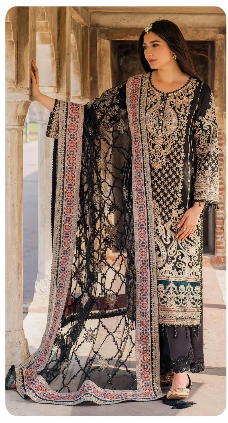 Sajida 1089 Georgette Embroidered Work Pakistani Salwar Kameez Suits