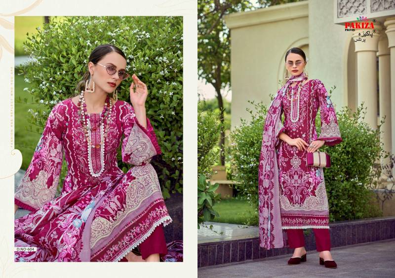 Pakiza Haniya Hira Vol 6 Lawn Cotton Designer Dress Material Collection