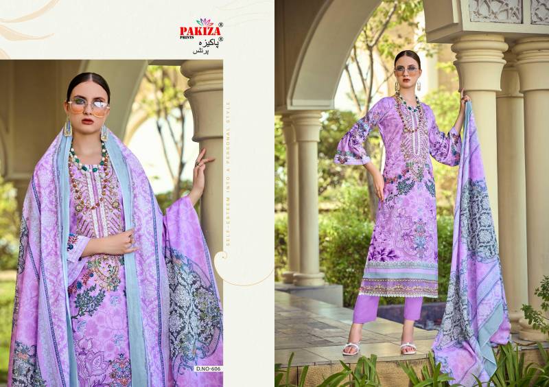 Pakiza Haniya Hira Vol 6 Lawn Cotton Designer Dress Material Collection