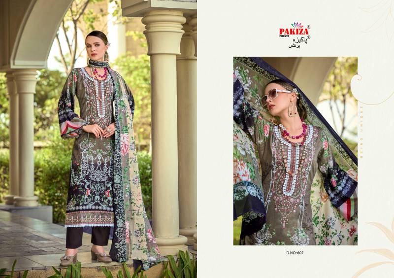 Pakiza Haniya Hira Vol 6 Lawn Cotton Designer Dress Material Collection
