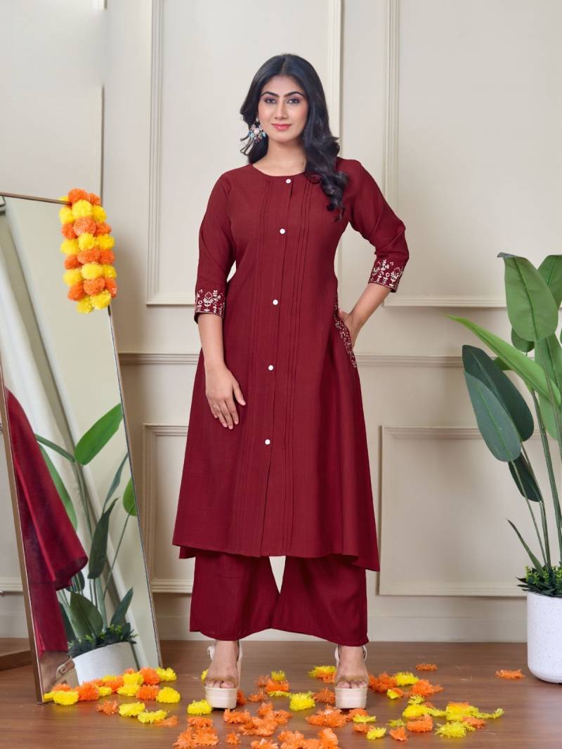 Naisha K 363 Vetican Work Casual Wear Kurti Pant Collection