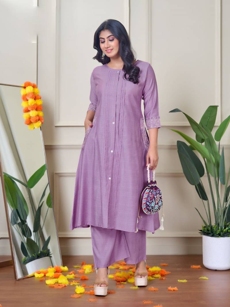 Naisha K 363 Vetican Work Casual Wear Kurti Pant Collection