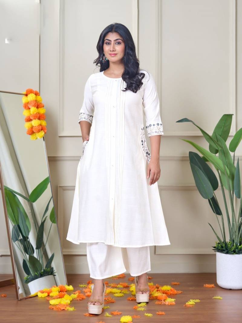 Naisha K 363 Vetican Work Casual Wear Kurti Pant Collection