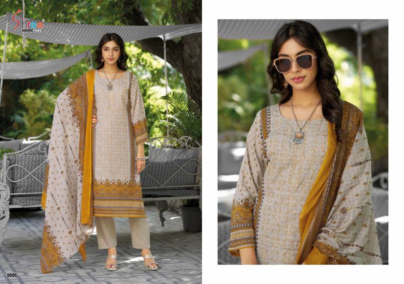 Shree Riwayat Lawn Cotton Embroidery Pakistani Salwar Kameez Suits