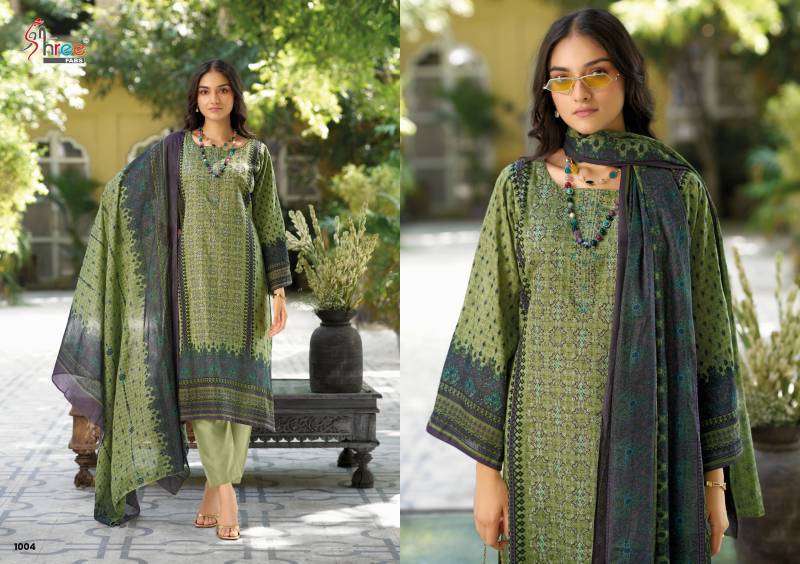 Shree Riwayat Lawn Cotton Embroidery Pakistani Salwar Kameez Suits