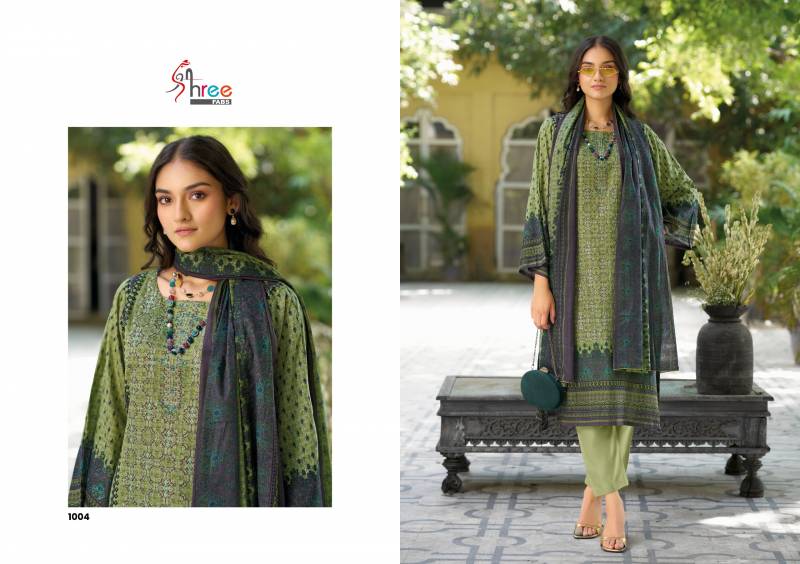 Shree Riwayat Lawn Cotton Embroidery Pakistani Salwar Kameez Suits